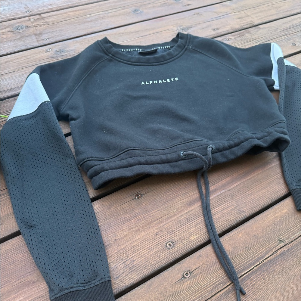 🐺Alphalete crop sweater, size XS - Picture 3 of 6